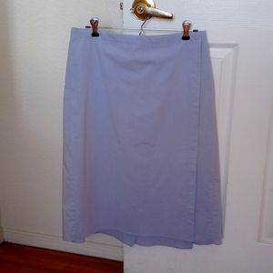 DKNY Womens Pleated Skirt Blue size 6
